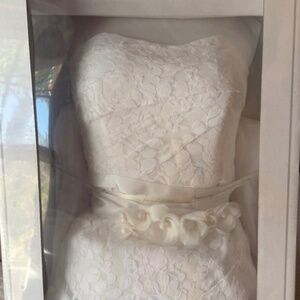 Elegant Wedding Dress – Bridal Size 12 (Fits Size 10) | Romantic Bridal Gown | C